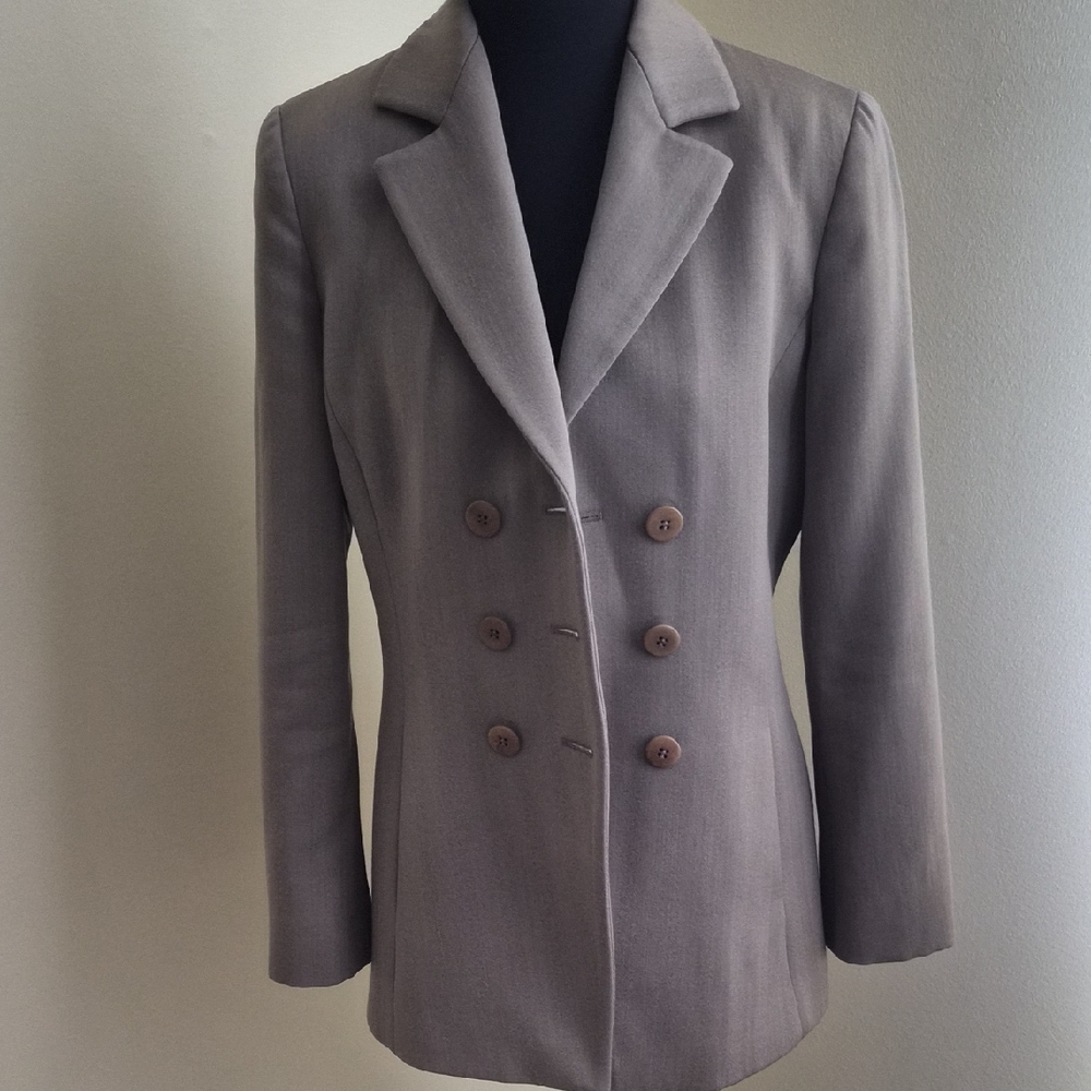Armani Collezioni Women's Taupe Blazer